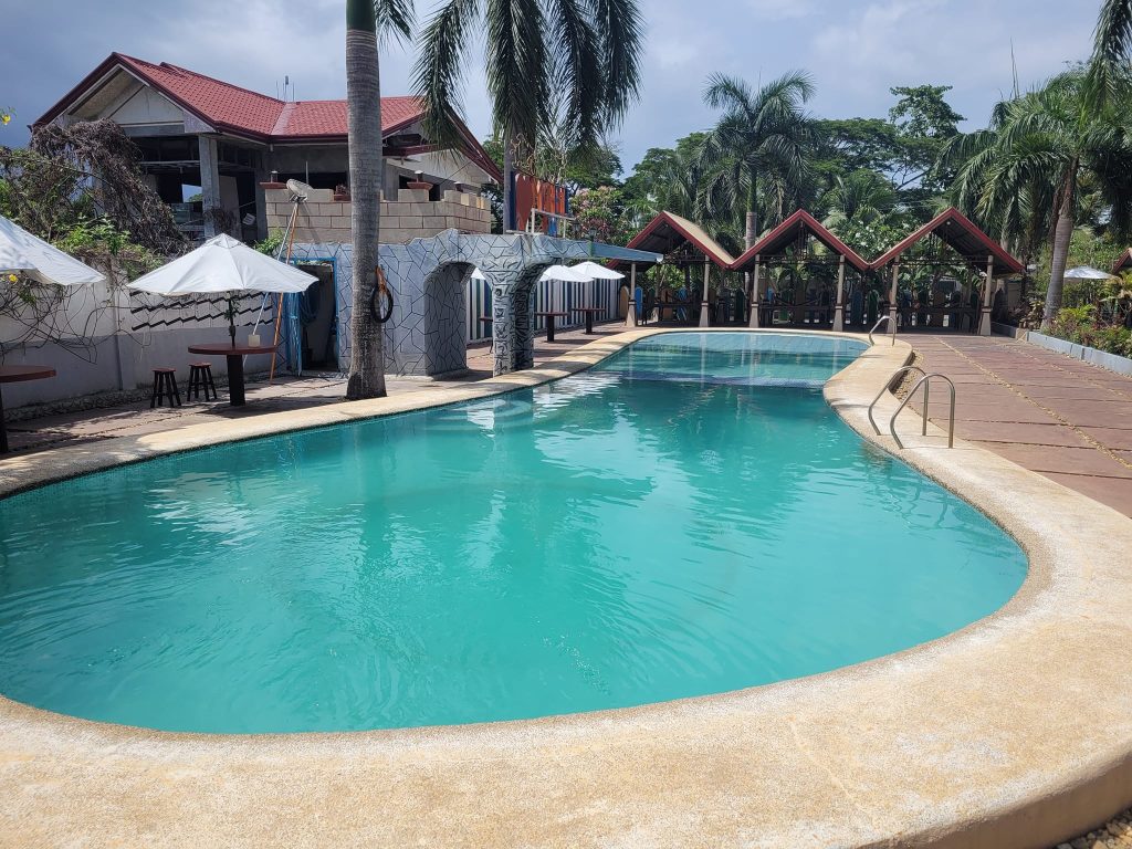 Michelle Pension pool and garden